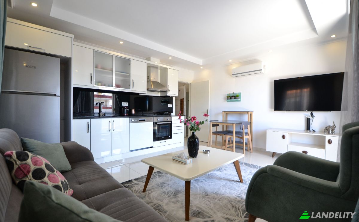 Apartment for Sale Saray, Mehmet Akif Ersoy Cd No:, 07400 Alanya Antalya, Alanya, Antalya, Turkiye. Photo 2