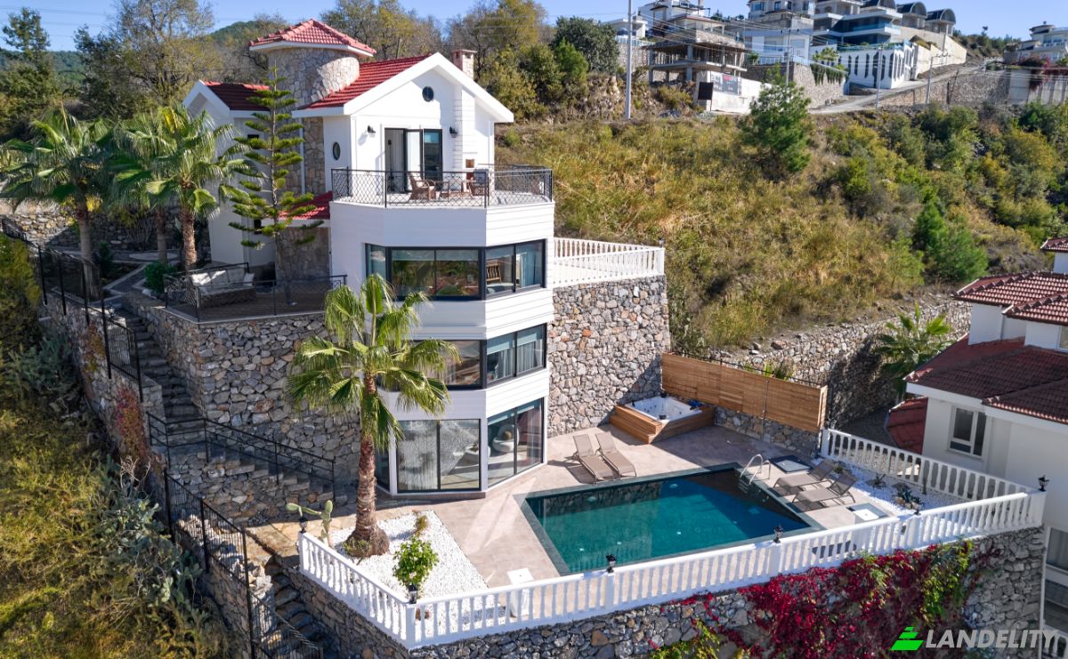 Single Family Home for Sale Isbatli, Alanya, Antalya, Turkiye, Toros Cekic Villalari Ici Yolu, 07430 Alanya Antalya. Photo 1