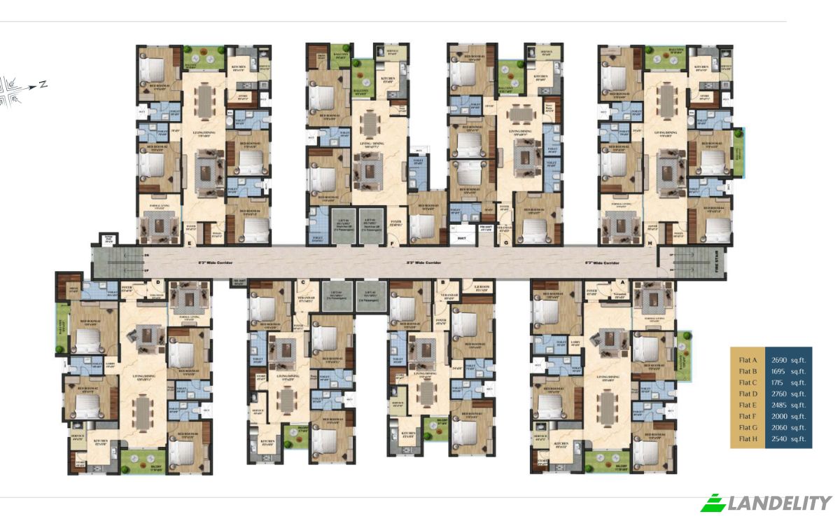Квартира продаж Avadi Srinivasa Iyer Street, Thattankulam, Chennai, Choolai, Tamil Nadu, India, Tamil Nadu 600112. Фото 12