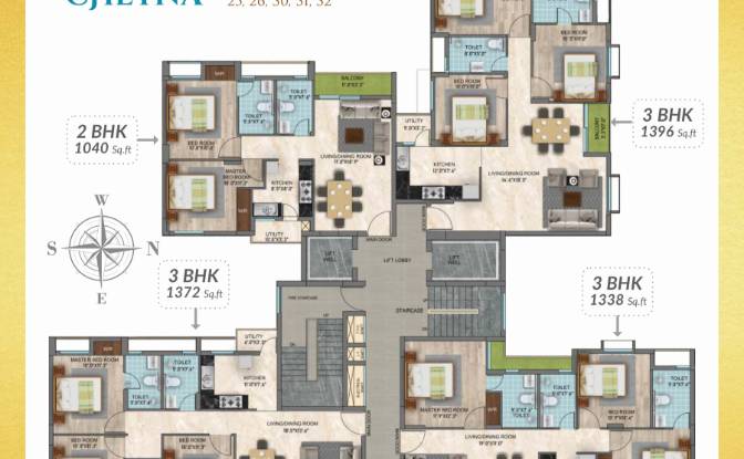 Квартира продаж Binny Garden, Chennai, Jamalia. Фото#3 Квартира продаж Binny Garden, Chennai, Jamalia. Фото#3