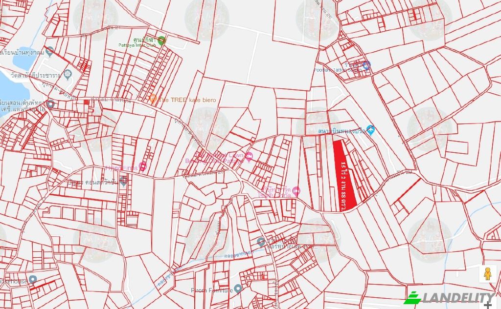 Land/Lot for Sale Thung Klom-Tan Man Rd, Muang Pattaya, Amphoe Bang Lamung, Chang Wat Chon Buri 20150, Pattaya City, Bang Lamung District, Chon Buri, Thailand. Photo 2