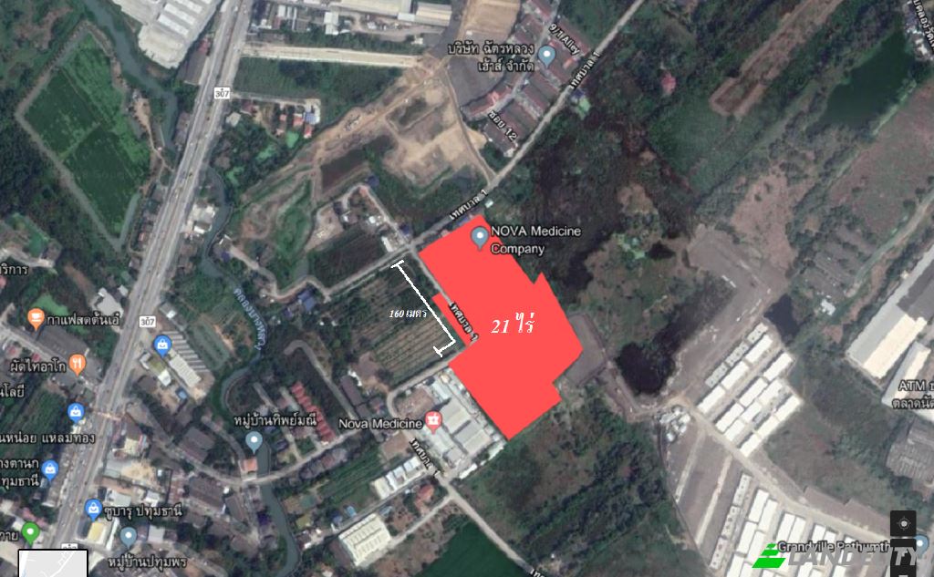 Land/Lot for Sale Tambon Bang Prok, Amphoe Mueang Pathum Thani, Chang Wat Pathum Thani 12000, Bang Prok, Mueang Pathum Thani District, Pathum Thani, Thailand. Photo 1