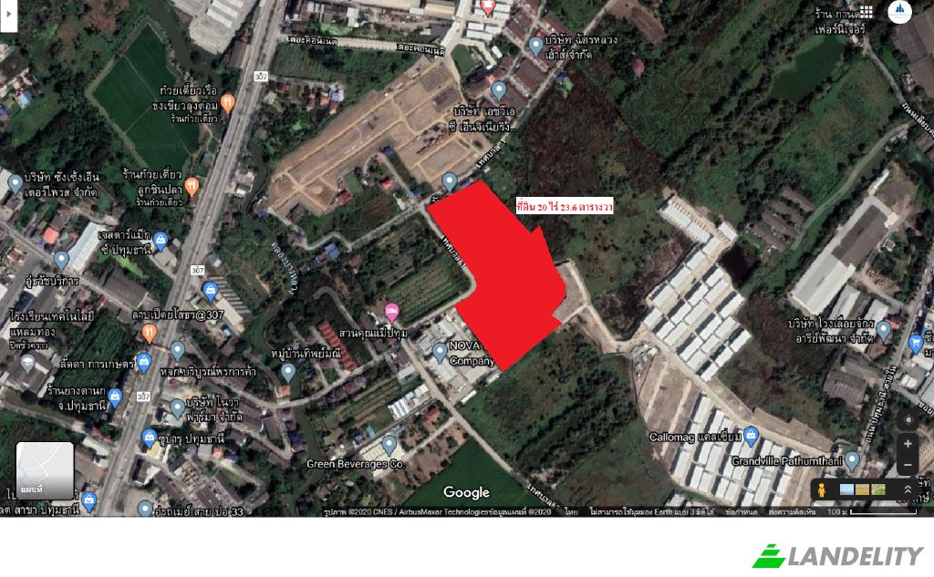 Land/Lot for Sale Tambon Bang Prok, Amphoe Mueang Pathum Thani, Chang Wat Pathum Thani 12000, Bang Prok, Mueang Pathum Thani District, Pathum Thani, Thailand. Photo 11