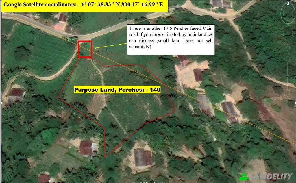 Земля/Ділянка продаж Mabotuwana Pre School, Mabotuwana, Galle, Southern Province, Sri Lanka. Фото 1