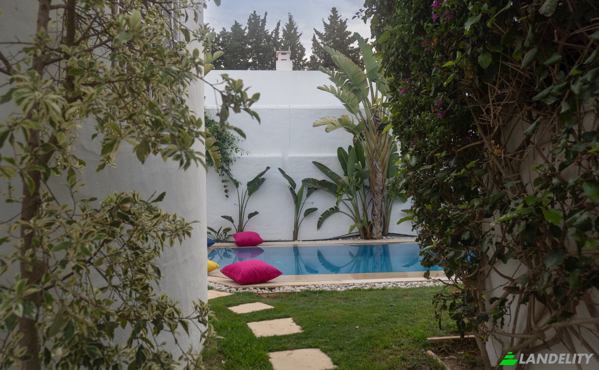 Villa for Rent Villa De Charme Hammamet Tunisie, Zone touristique, cote Hotel Miramar Hammamet Sud 8050, Hammamet Sud, Hammamet, Nabeul Governorate, Tunisia. Photo 1