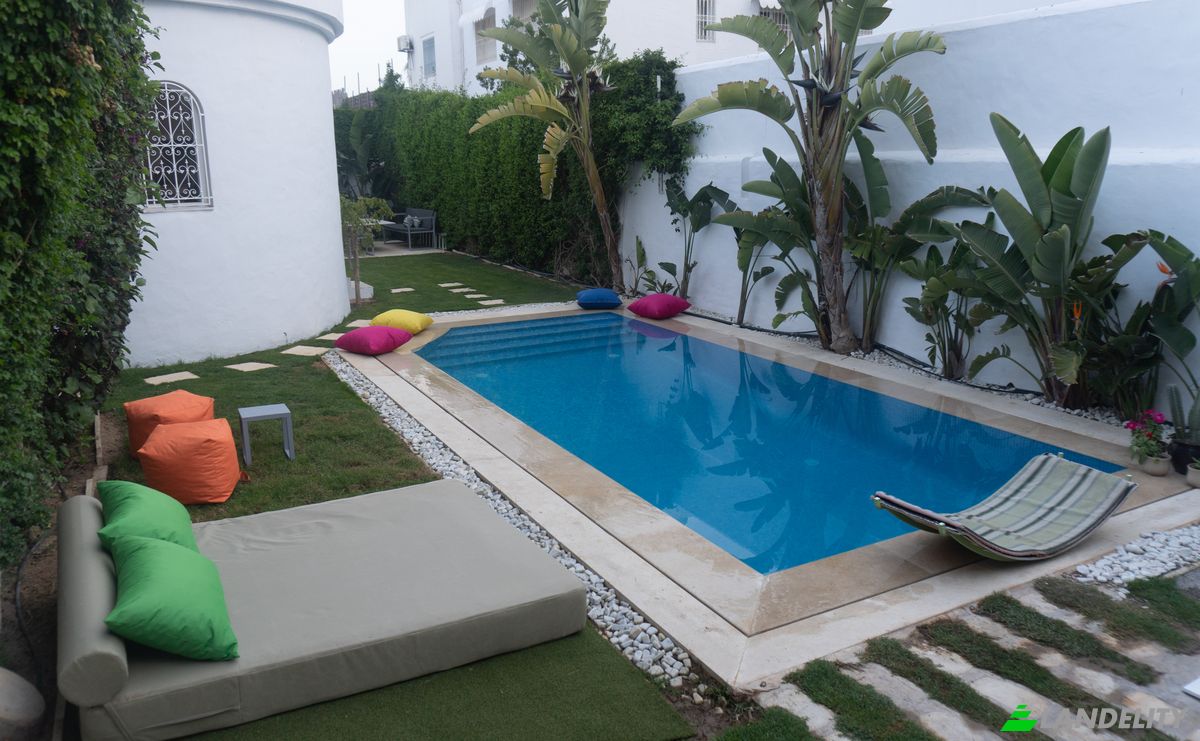 Villa for Rent Villa De Charme Hammamet Tunisie, Zone touristique, cote Hotel Miramar Hammamet Sud 8050, Hammamet Sud, Hammamet, Nabeul Governorate, Tunisia. Photo 2