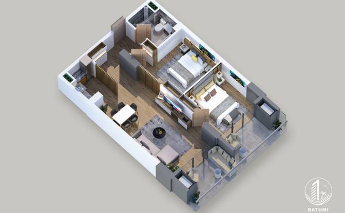 Apartment for Sale Batumi, Adjara, Georgia. Photo#14 Apartment for Sale Batumi, Adjara, Georgia. Photo#14