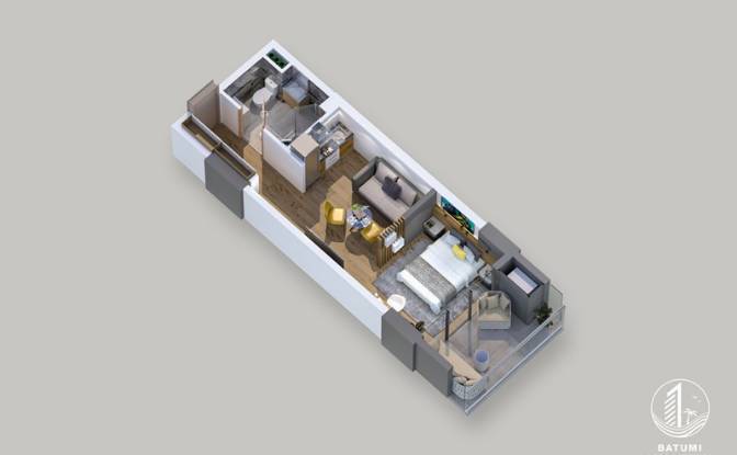 Apartment for Sale Batumi, Adjara, Georgia. Photo#16 Apartment for Sale Batumi, Adjara, Georgia. Photo#16