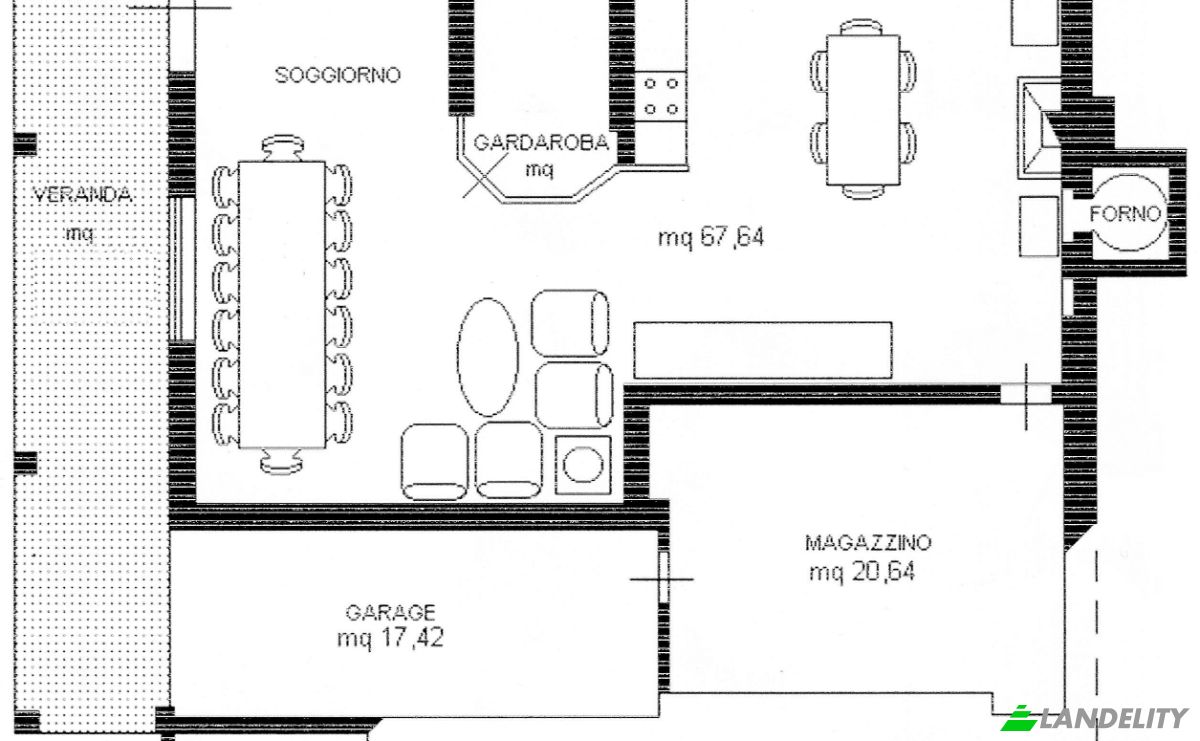 Villa for Sale Ponte Simonetta, 61045 Ponte della Simonetta PU, Ponte della Simonetta, Province of Pesaro and Urbino, Marche, Italy. Photo 24