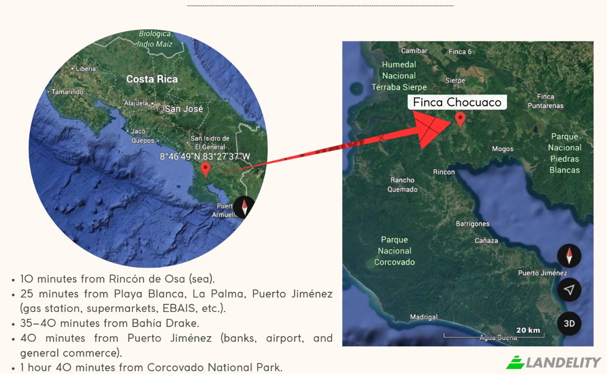 Investing/Development for Sale Sierpe, Provincia de Puntarenas, Puntarenas Province, Osa, Costa Rica. Photo 4