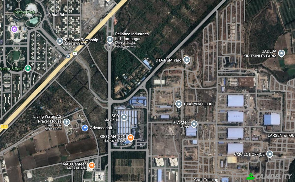 Investition/Entwicklung zu verkaufen Motikhavdi, Jamnagar, Gujarat, India, Gujarat 361140. Foto 2