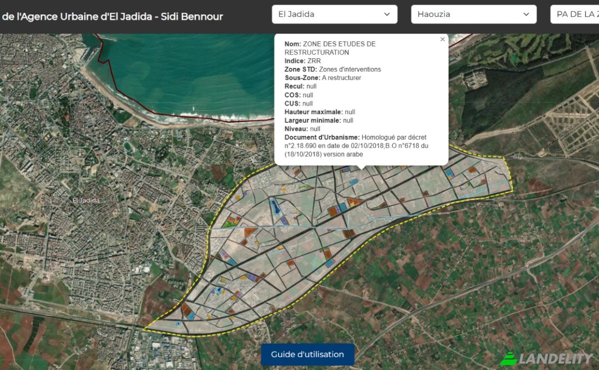 Land Lot for Sale El Jadida, Casablanca-Settat, Morocco. Photo 3