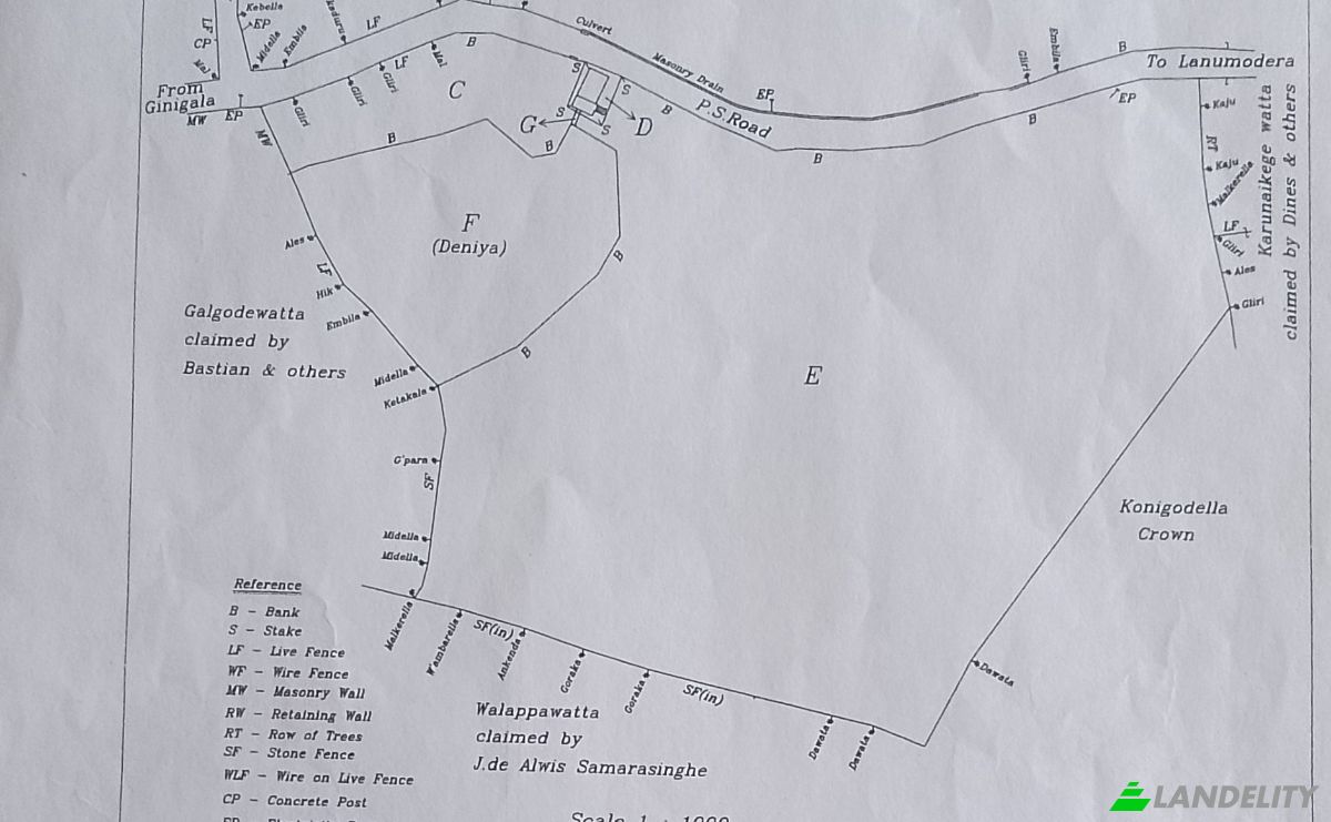 Investing/Development for Sale Bandaranayake, Galle, Southern Province, Sri Lanka. Photo 3