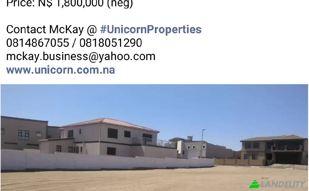 Land/Lot for Sale Agapanthus St, Swakopmund, Vineta, Erongo Region, Namibia. Photo 1