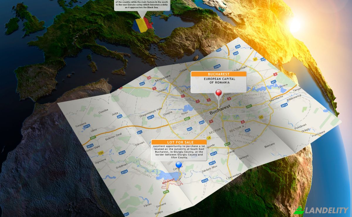 Land Lot for Sale Str Satul Nou 49, 077070 Posta, Draganescu, Buturugeni, Giurgiu County, Romania. Photo 1