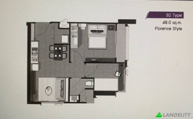 Apartment for Sale 10310 Khwaeng Bang Kapi. Photo#7 Apartment for Sale 10310 Khwaeng Bang Kapi. Photo#7