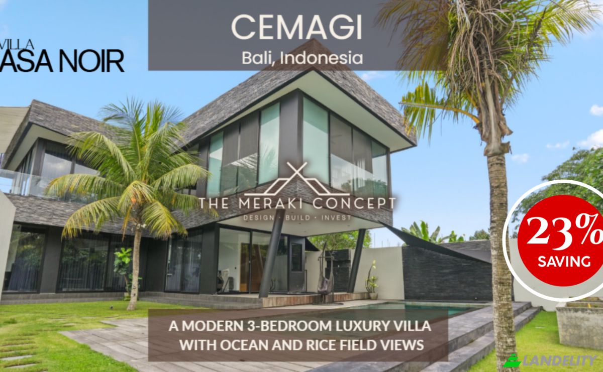 Villa for Sale Cemagi, Mengwi, Badung Regency, Bali, Indonesia. Photo 1