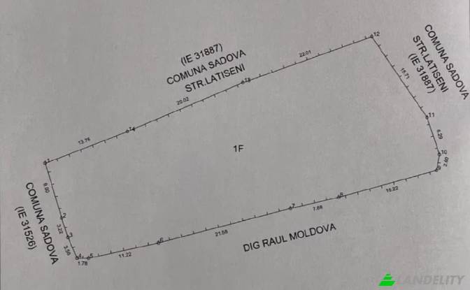 Земля/Ділянка продаж Strada Latiseni. Фото#5