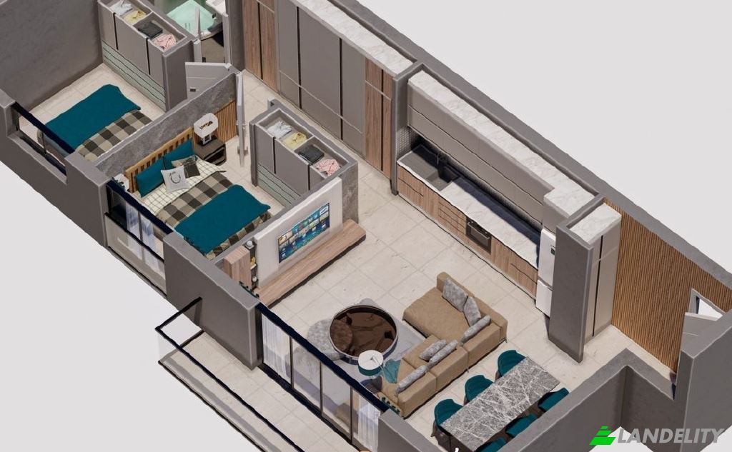 Квартира продаж KKTC, Doktorlar sitesi arkasi, Yeni Iskele 99850, Yeni Iskele, Long Beach. Фото 14