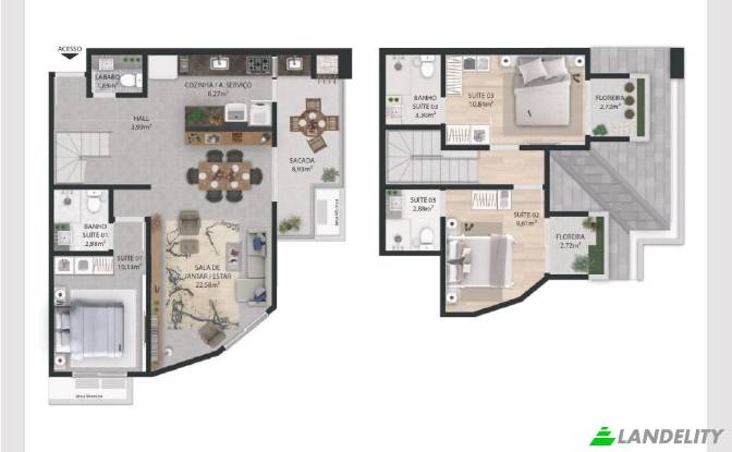 Квартира продаж dos Pescadores, Ingleses Norte. Фото#8