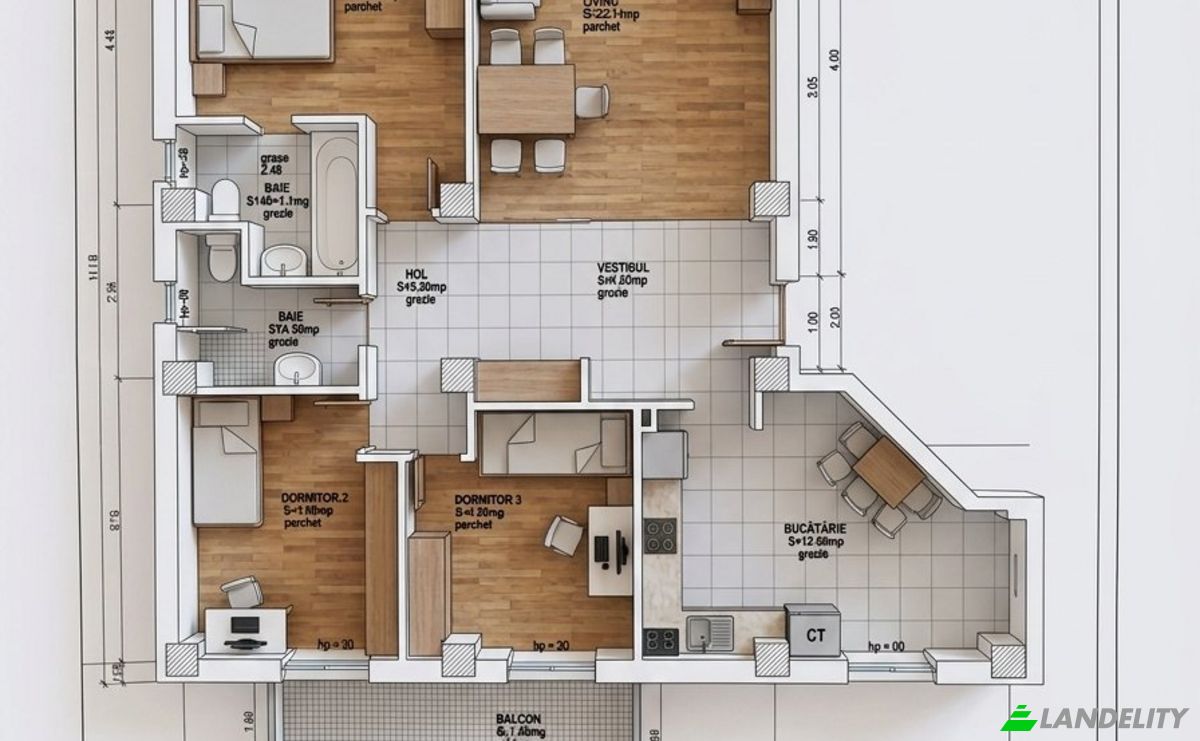 Apartment for Sale Strada Nicolae Table 4, 300254 Timisoara, Timisoara, Timis, Romania. Photo 15