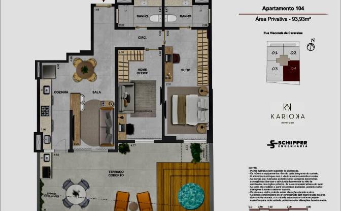 Apartment for Sale R Visc de Caravelas, 101. Photo#2