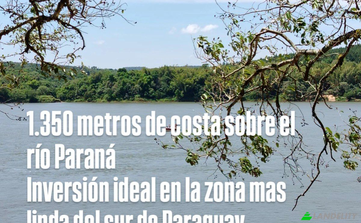 Lote de terreno en venta Vía Sin Nombre, Puerto Paraiso 070604, Puerto Paraiso, Nueva Alborada, Itapúa, Paraguay. Foto 2