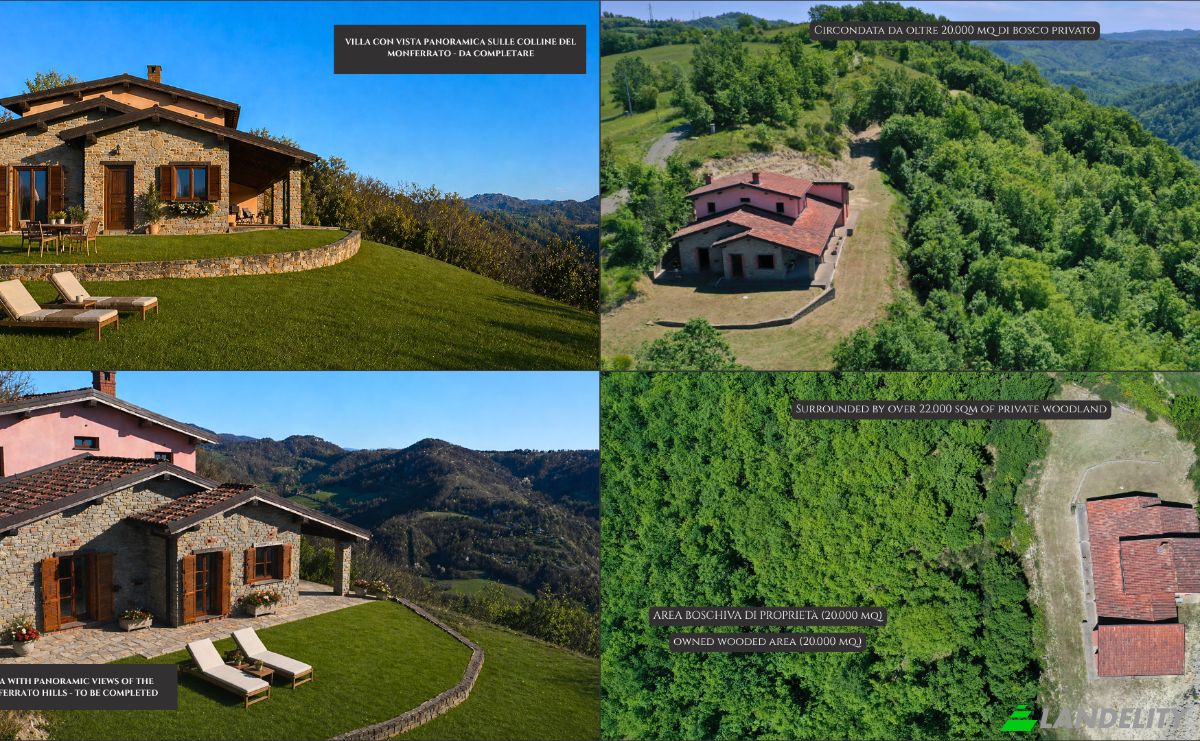Villa à vendre Localita Piccinai, 15010 Melazzo AL, Melazzo, Province of Alessandria, Piedmont, Italy. Photo 1