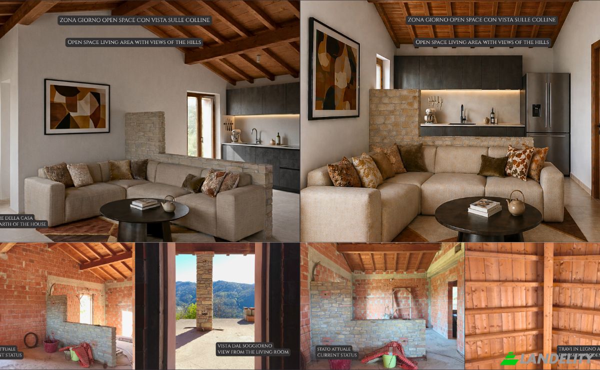Villa à vendre Localita Piccinai, 15010 Melazzo AL, Melazzo, Province of Alessandria, Piedmont, Italy. Photo 3