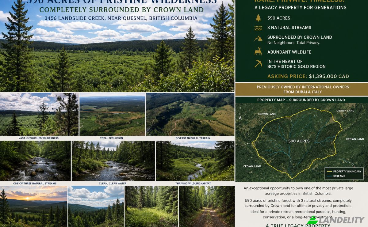Działka na sprzedaż 3300 Forest Service Rd, Quesnel, BC V0L 1P0, 3300 Forest Service Road, Cariboo, British Columbia, Canada. Zdjęcie 1