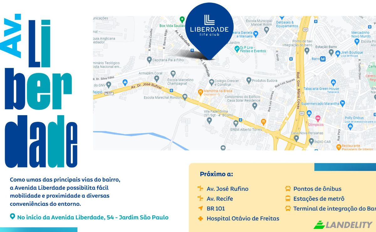 Wohnung zu verkaufen Av Liberdade, Barro, Recife, State of Pernambuco, Brazil, 50920-135. Foto 11