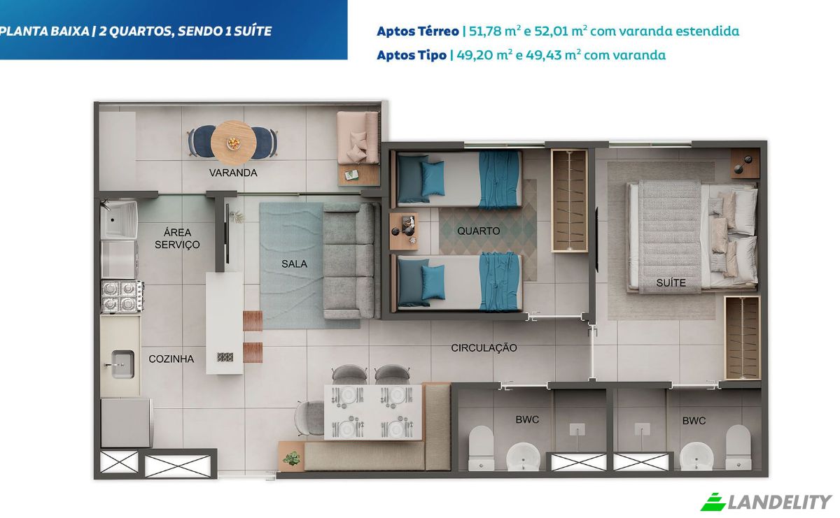 Wohnung zu verkaufen Av Liberdade, Barro, Recife, State of Pernambuco, Brazil, 50920-135. Foto 15