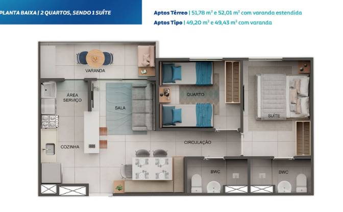 Wohnung zu verkaufen Av Liberdade, Barro, Recife. Foto#15