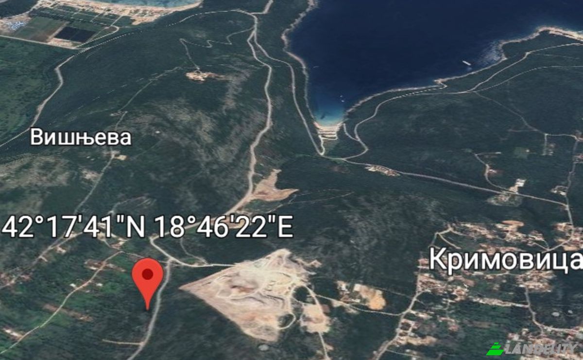 Lote de terreno à venda Visnjeva, Kotor Municipality, Montenegro. foto 2