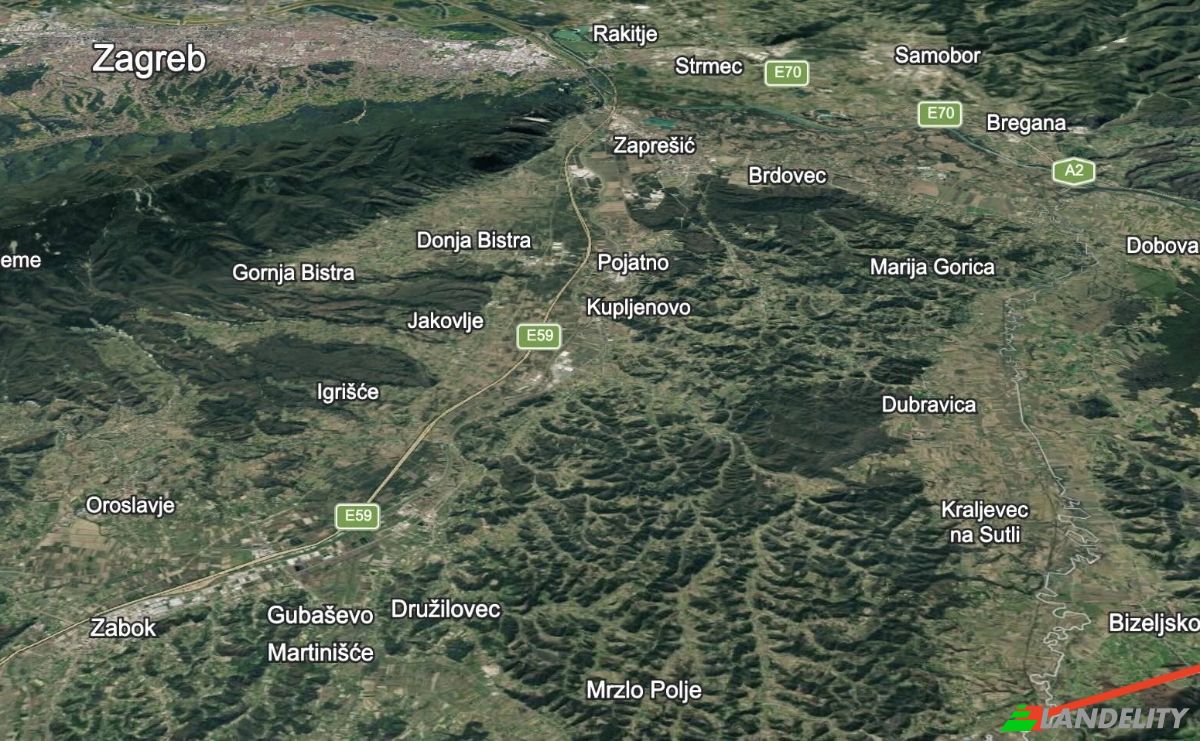 Działka na sprzedaż Podgorje pri Pisecah 64, 8255 Pisece, Podgorje pri Pisecah, Municipality of Brezice, Brezice, Slovenia. Zdjęcie 12