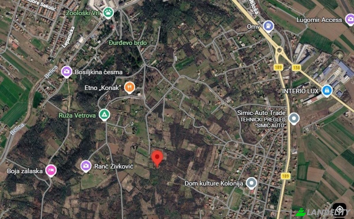 Lote de terreno en venta Jagodina, Pomoravlje District, Serbia. Foto 1