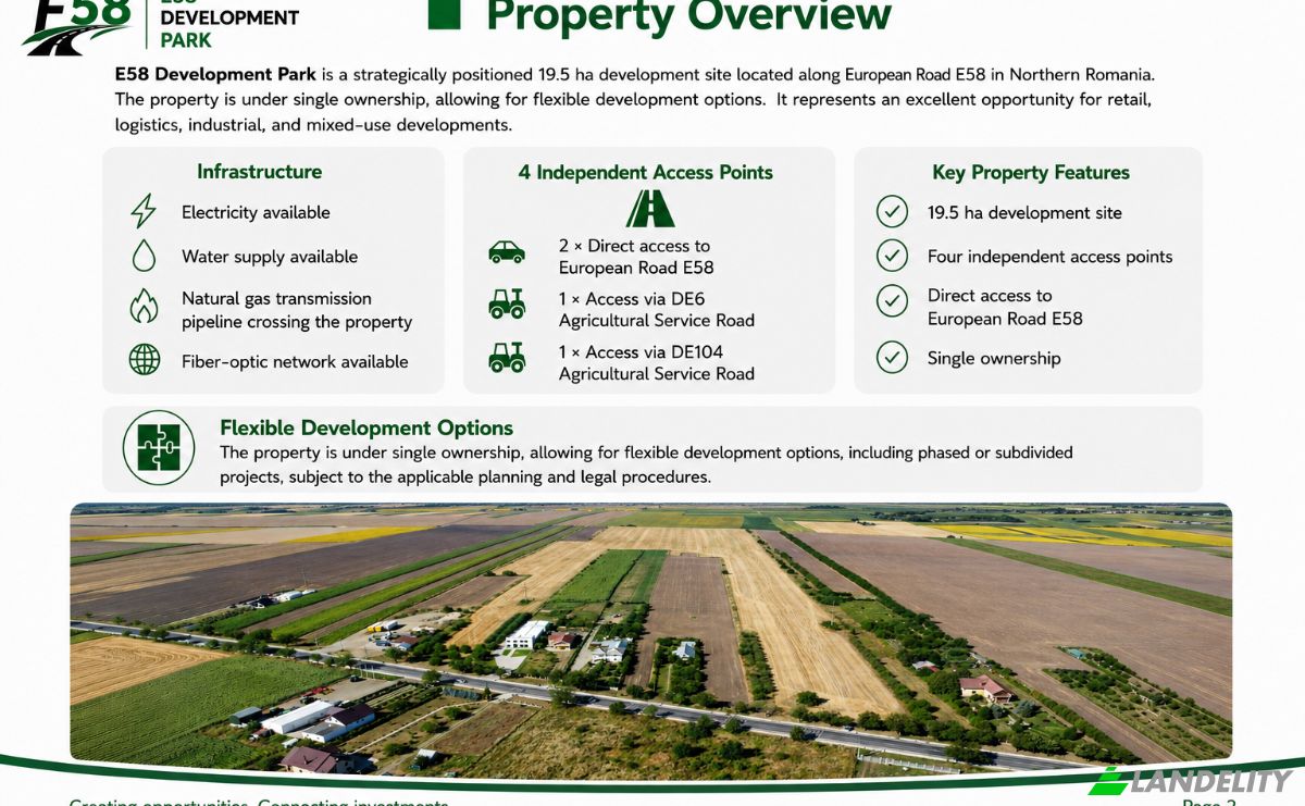 Investing/Development for Sale DN28B, Zaicesti, Baluseni, Botosani County, Romania. Photo 3