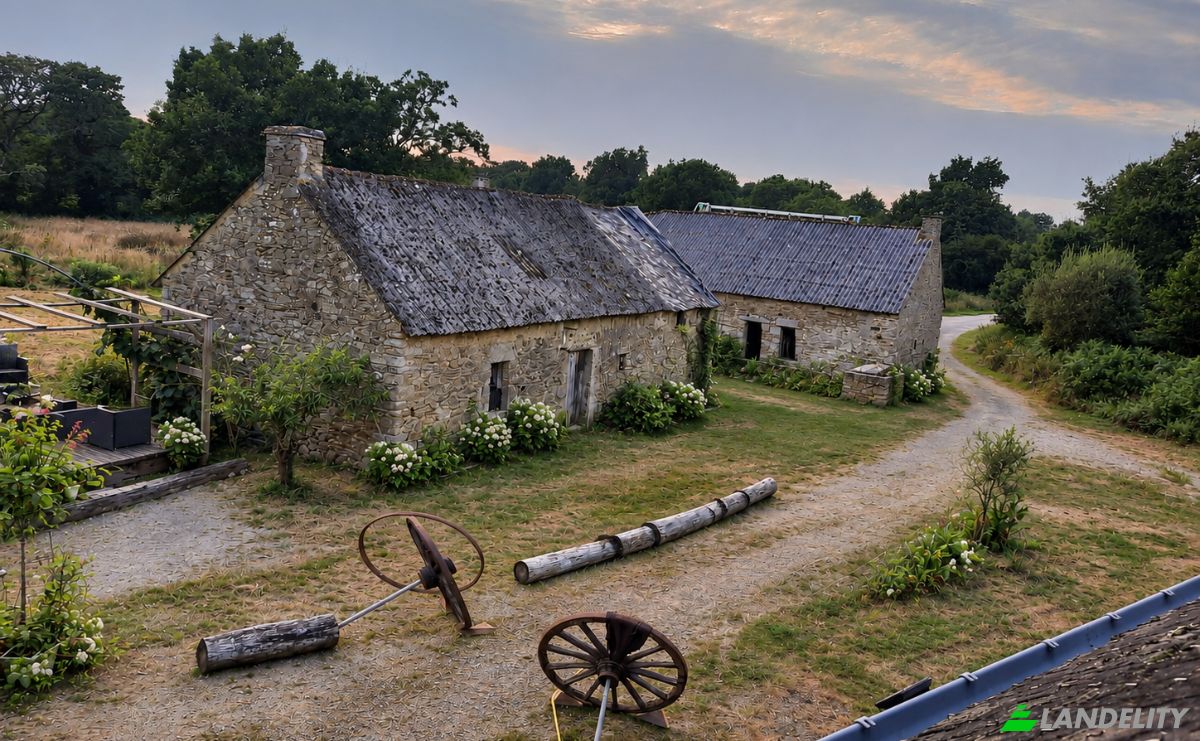 Grondperceel Te koop 4 Quenicouche, 56450 Surzur, Surzur, Morbihan, Brittany, France. Foto 2