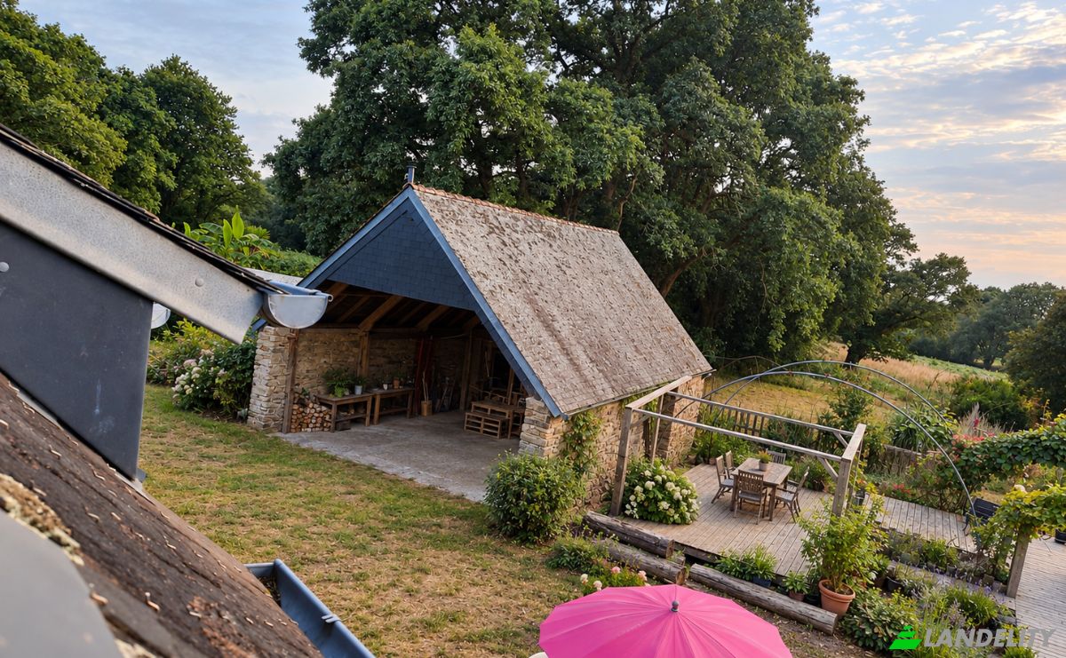 Grondperceel Te koop 4 Quenicouche, 56450 Surzur, Surzur, Morbihan, Brittany, France. Foto 4