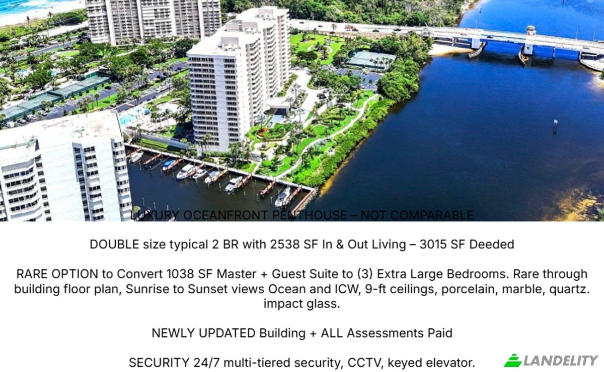 Wohnung zu verkaufen Ocean Blvd, Boca Raton, Palm Beach County, Florida, United States, FL 33431, USA. Foto 1