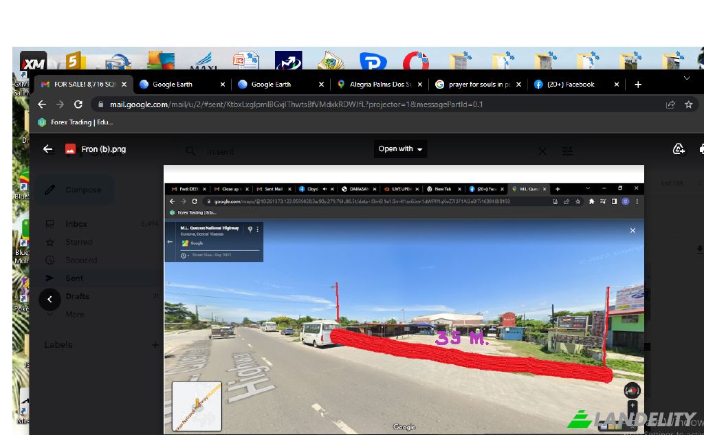 Земля/Ділянка продаж Mahayahay St, Cordova, Cebu, Central Visayas, Philippines. Фото 2