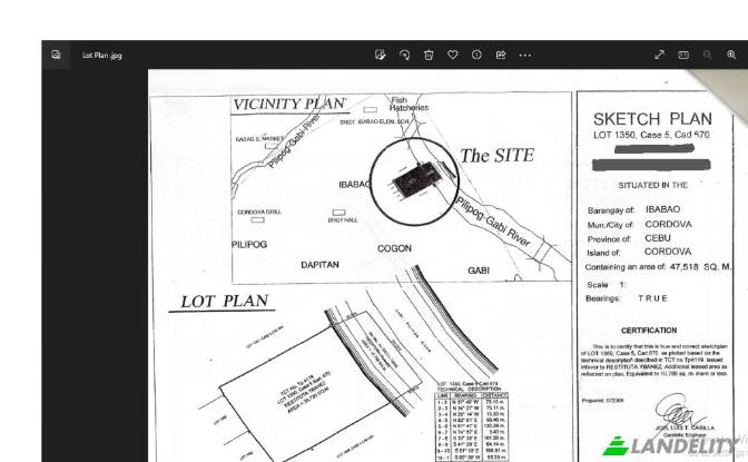 Land/Lot for Sale Cordova, Cebu, Central Visayas. Photo#1