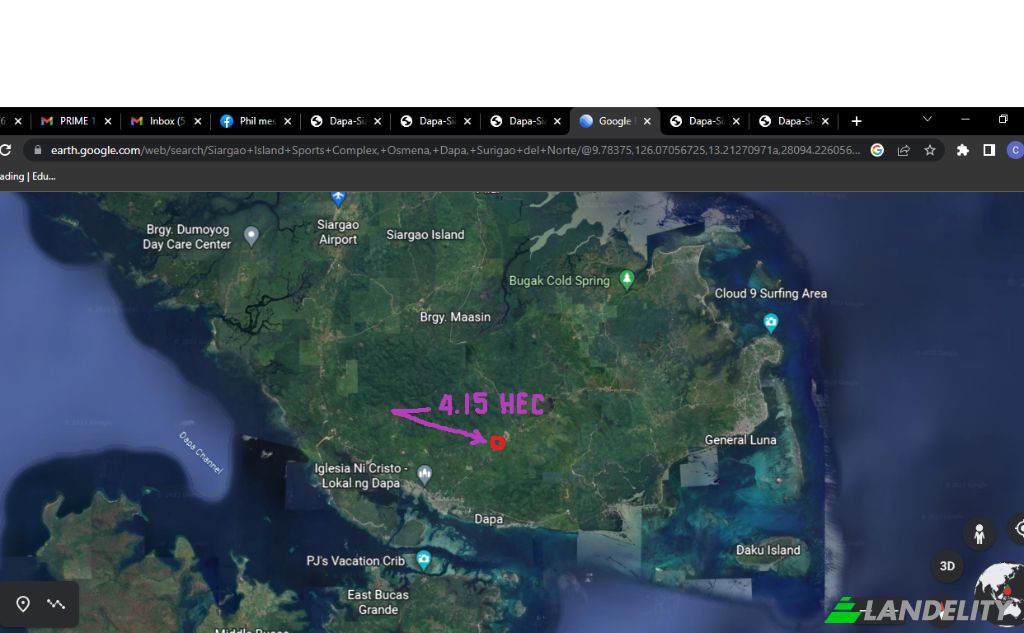 Земля/Ділянка продаж Dapa, Surigao del Norte, Caraga, Philippines. Фото 1