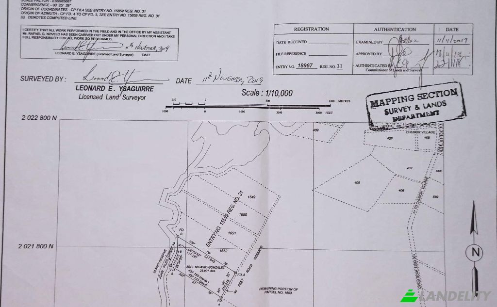 Land/Lot for Sale Chunox Road, Chunox, Corozal District, Belize. Photo 4