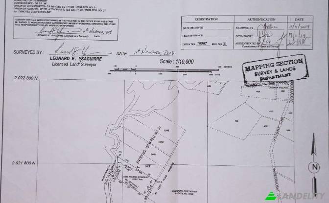 Land/Lot for Sale Chunox Road, Chunox. Photo#4
