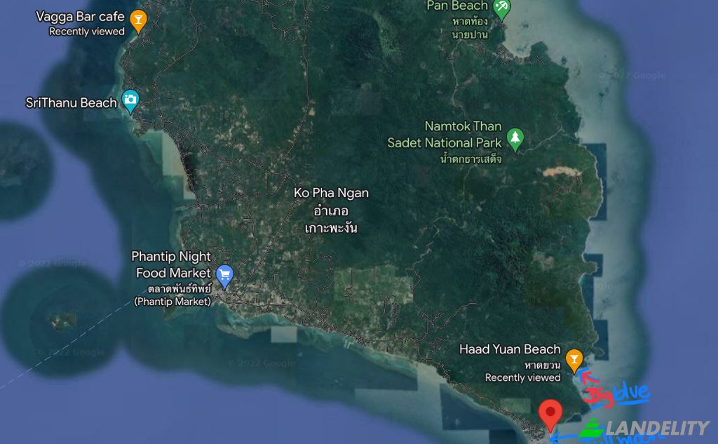 Land/Lot for Sale Ban Tai, Ko Pha-ngan District, Nakhon Si Thammarat, Thailand, Surat Thani 84280. Photo 10