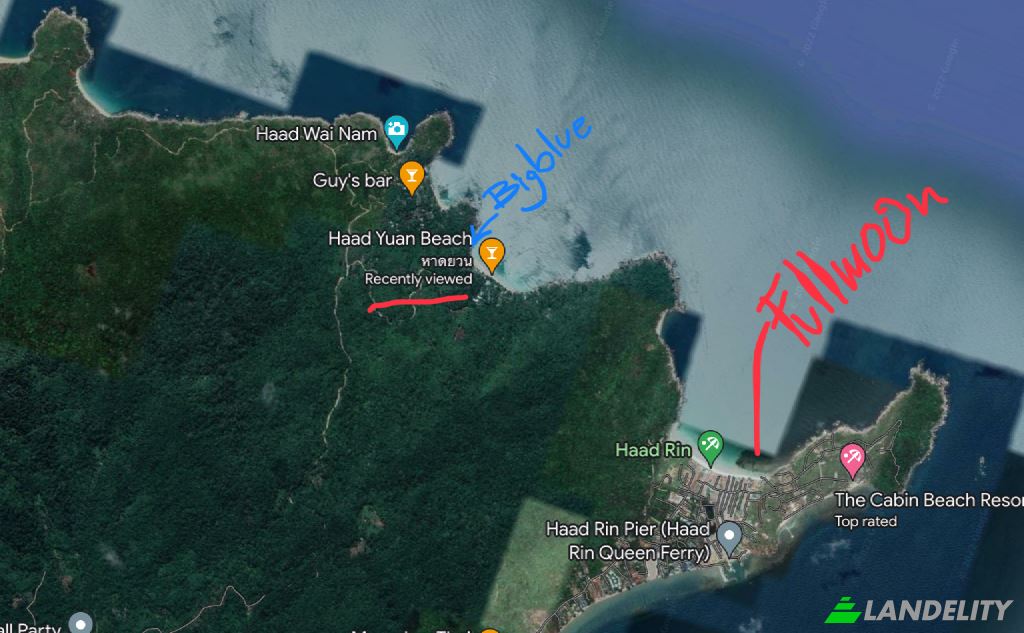 Land/Lot for Sale Ban Tai, Ko Pha-ngan District, Nakhon Si Thammarat, Thailand, Surat Thani 84280. Photo 13