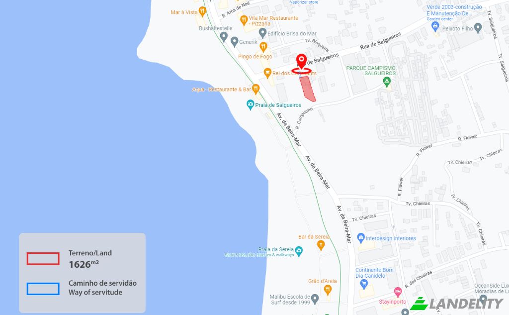 Land/Lot for Sale Rua de Salgueiros, Vila Nova de Gaia, Porto District, Portugal. Photo 7