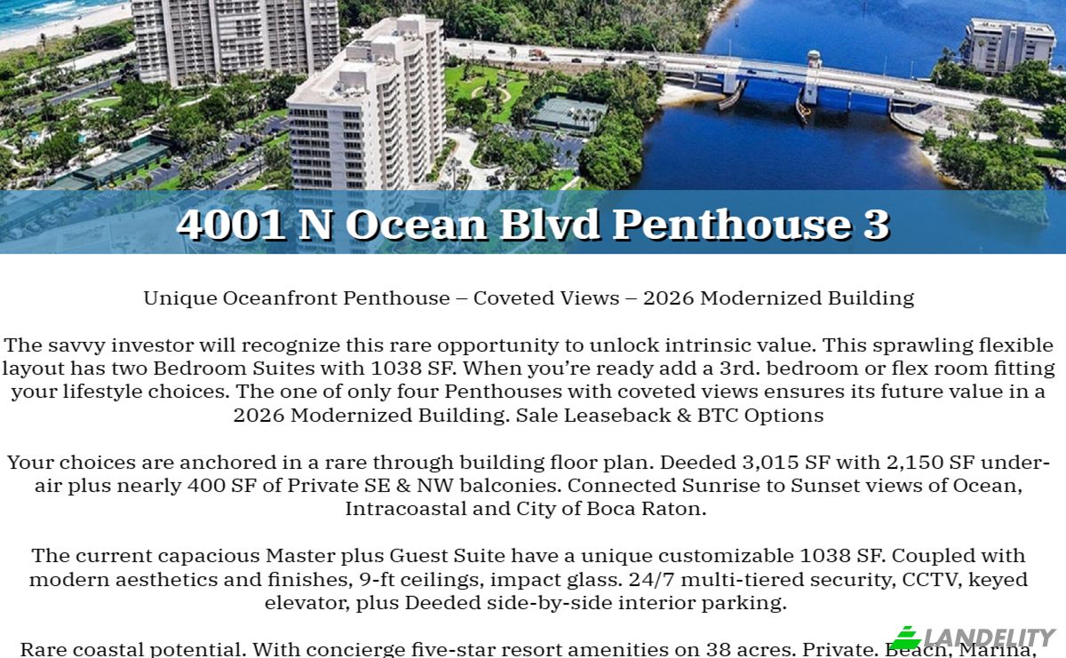Apartamento à venda Collins Ave, Miami Beach, Miami-Dade County, Florida, United States, FL 33139, USA. foto 1
