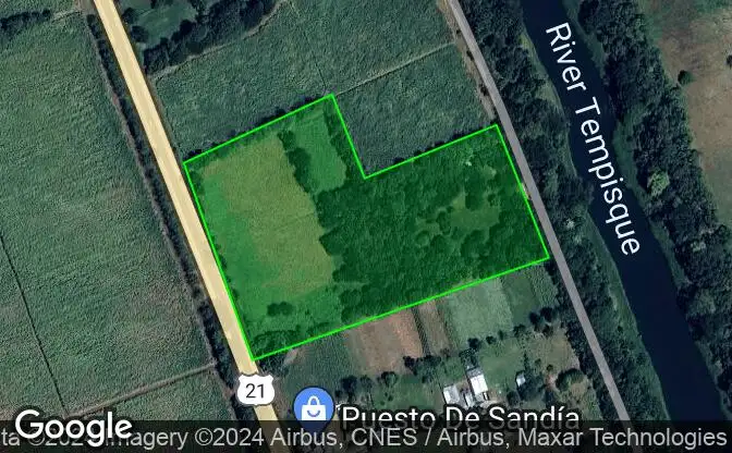 Show on map Land #12806 - Property Location on the Map